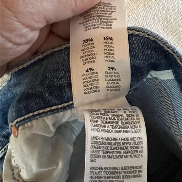 MOTHER The Insider Crop Step Fray jeans - Picture 5 of 6